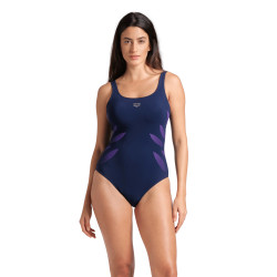 Maillot de Bain ARENA Femme SWIMSUIT MILENA WING BACKNAVY