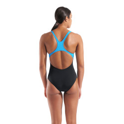 Maillot de Bain ARENA Femme POSEIDONIA SWIMSUIT SWIM PBLACK-TURQUOISE