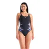 Maillot de Bain ARENA Femme ANGELICA SWIMSUIT U BACKBLACK-BLACK MULTI