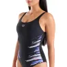 Maillot de Bain ARENA Femme ANGELICA SWIMSUIT U BACKBLACK-BLACK MULTI