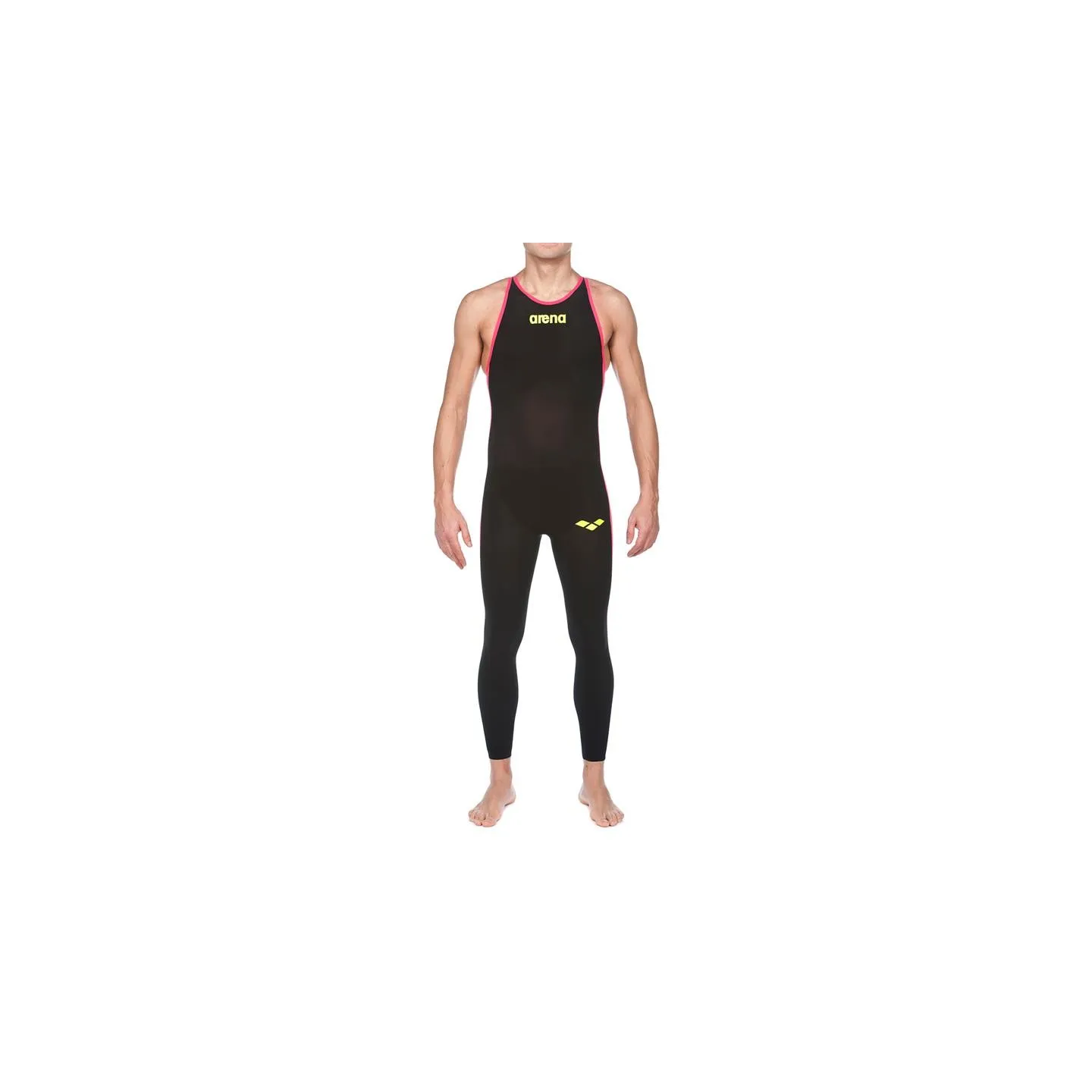 Combinaison femme EAU LIBRE R-EVO + Dos Fermé Black Fluo Red