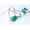 Lunettes suédoises Jewel Vert