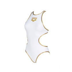 Maillot de bain femme One Biglogo White Gold