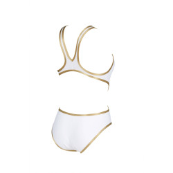 Maillot de bain femme One Biglogo White Gold