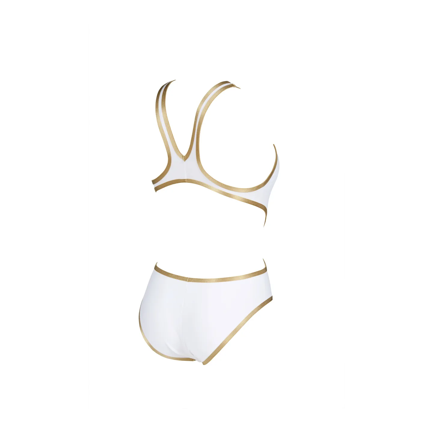 Maillot de bain femme One Biglogo White Gold