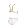 Maillot de bain femme One Biglogo White Gold