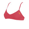 Live Top Haut de Maillot de Bain Fluo Red