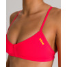 Live Top Haut de Maillot de Bain Fluo Red